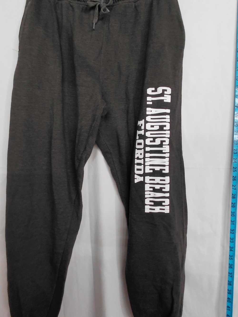 St. Augustine Beach Graphic Jogger Pants - Black